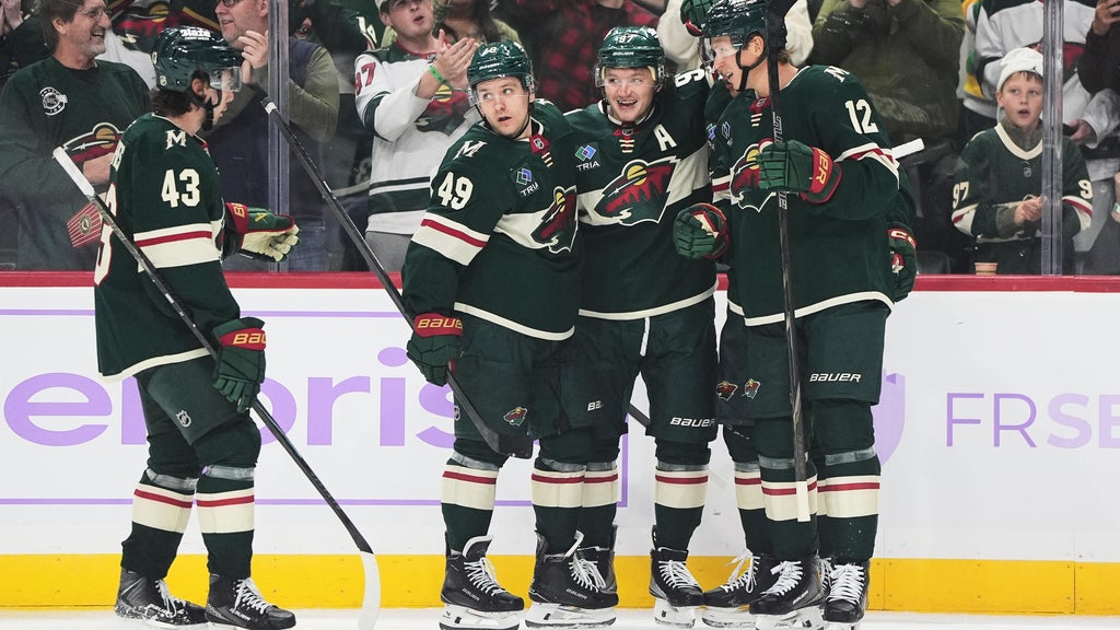 Kaprizov, Wallstedt lead Minnesota Wild to 2-1 victory over Columbus Blue Jackets — WCCO / CBS Minnesota, Hastings Sports news