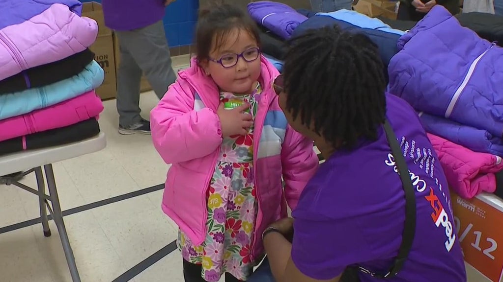 Hundreds of St. Paul students gifted free winter coats by Operation Warm — WCCO / CBS Minnesota, Hastings Schools news
