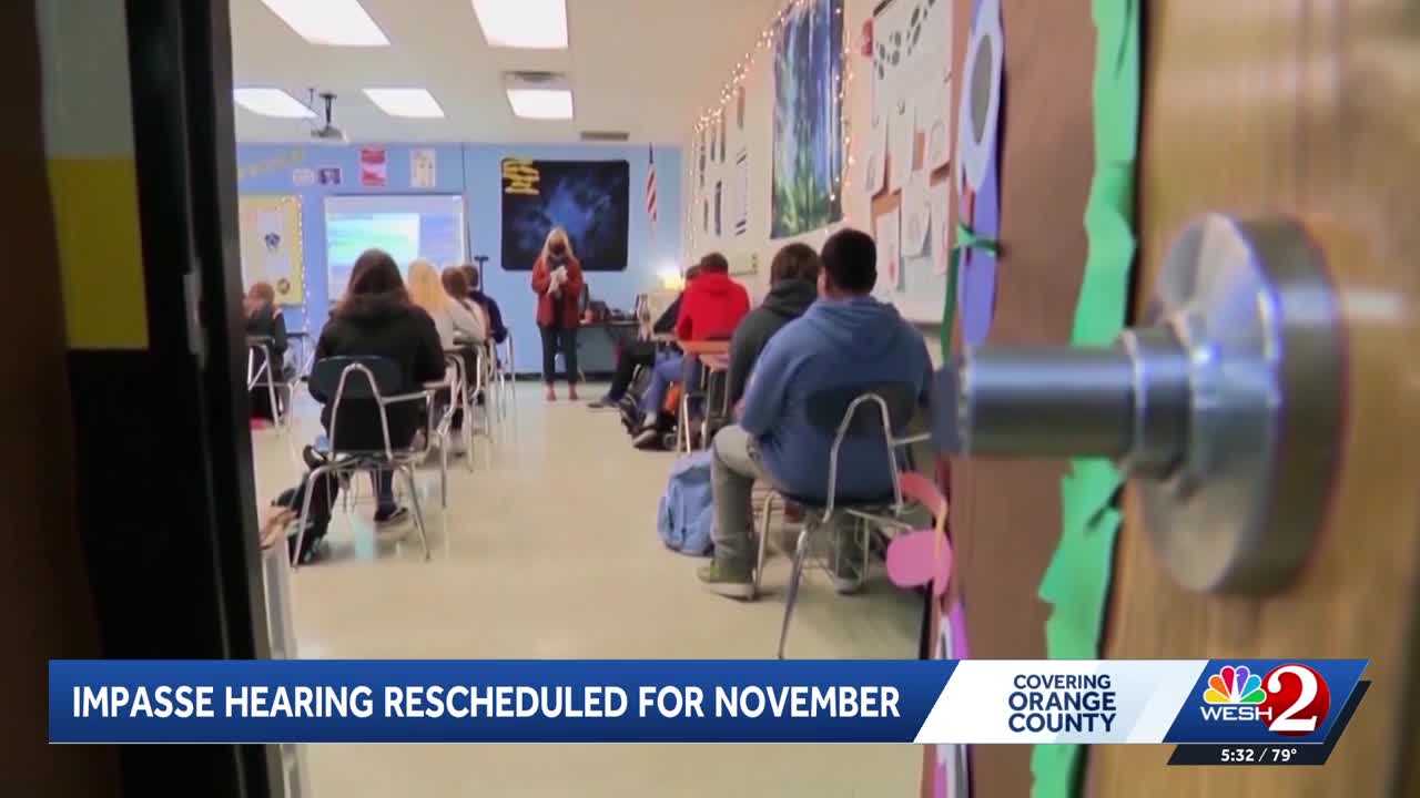 Orange County Public Schools suspends special impasse hearing — WESH 2 Orlando, Hastings Health news