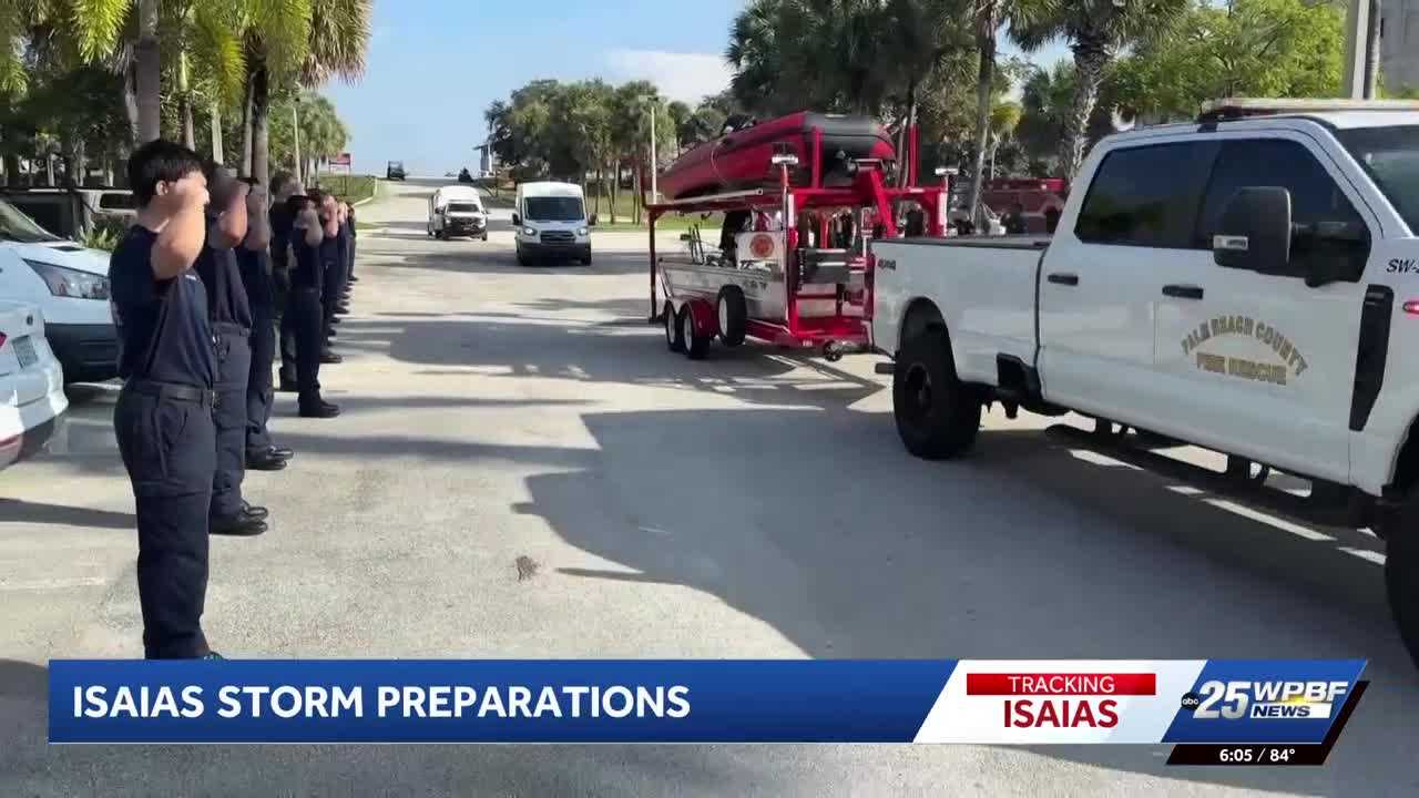 'Very proud feeling': Florida rescue teams deploy to Panhandle ahead of Hurricane Isaias — WPBF West Palm Beach, Hastings Sports news