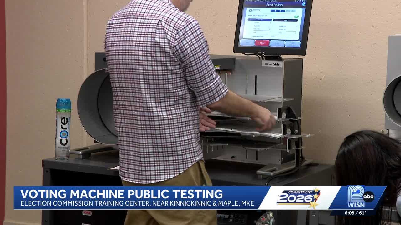 Milwaukee election officials test voting machines to prevent errors ahead of general election — WISN 12 Milwaukee, Hastings Community news