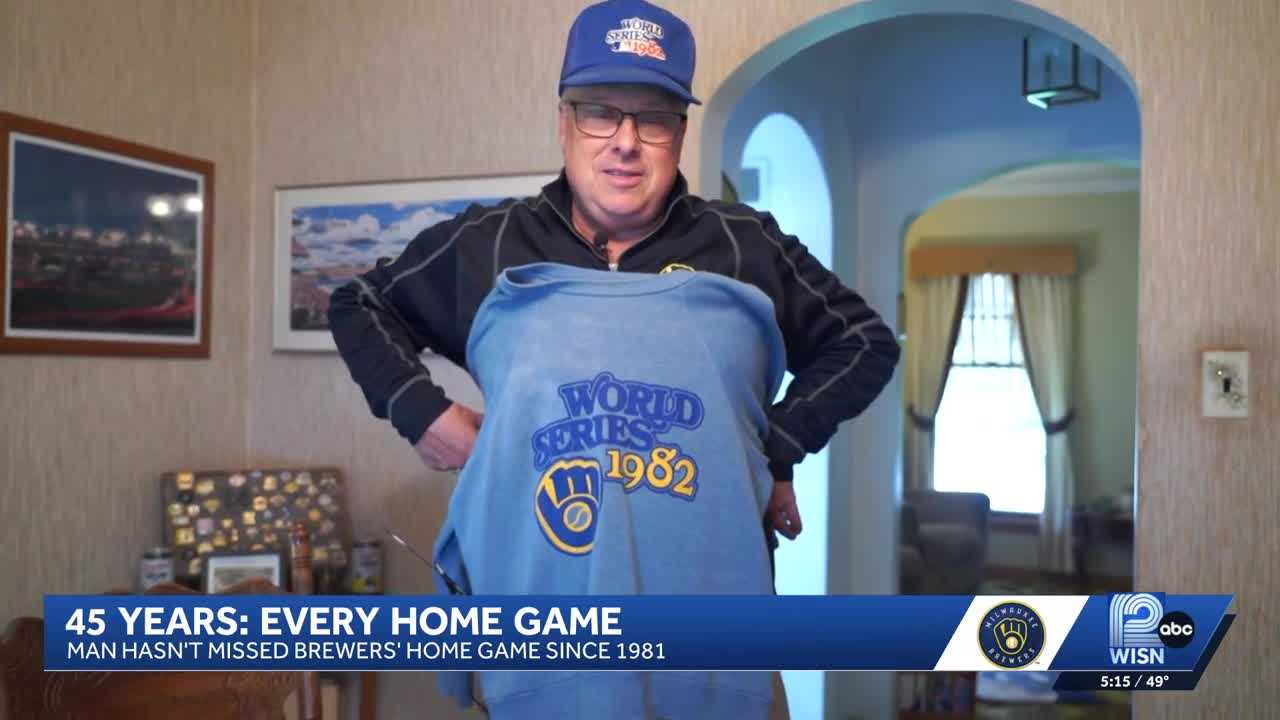 He hasn't missed a game since 1981, now he's hoping for a World Series win — WISN 12 Milwaukee, Hastings Sports news