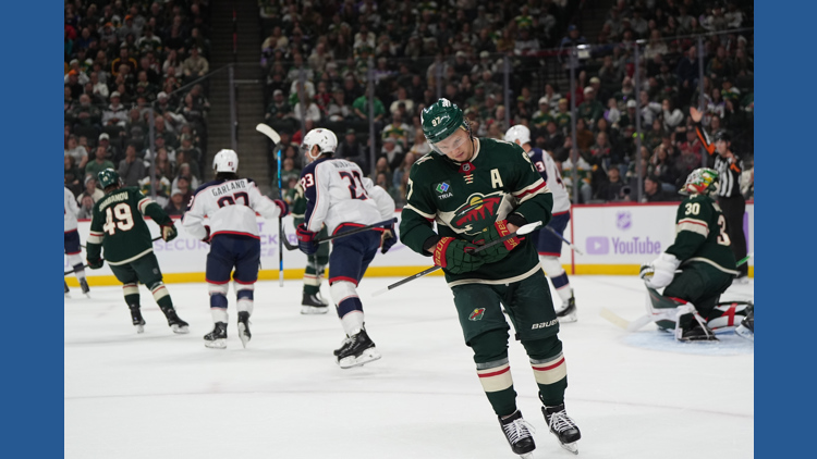 Kaprizov’s NHL-leading 10th goal lifts Wild past Blue Jackets — KARE 11 Sports, Hastings Sports news