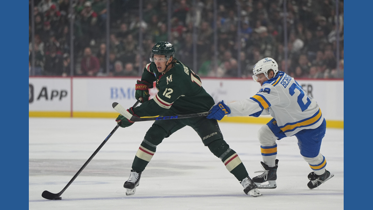 Matt Boldy has 5th career hat trick and Wild beat Blues 5-4 — KARE 11 Sports, Hastings Sports news