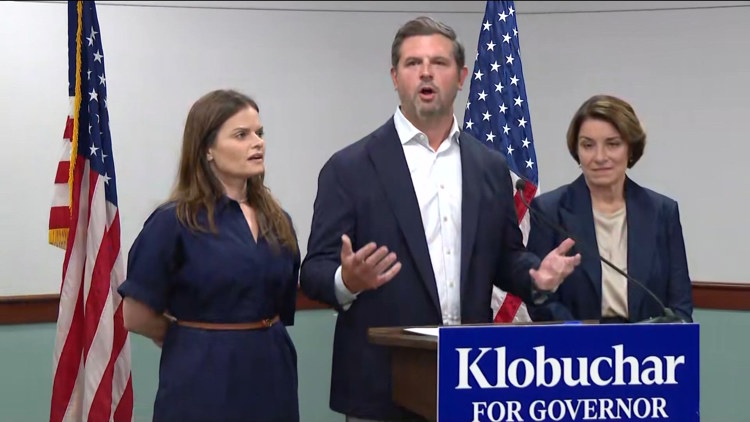 Parents of Harper Moyski backing Amy Klobuchar for governor — KARE 11 Local