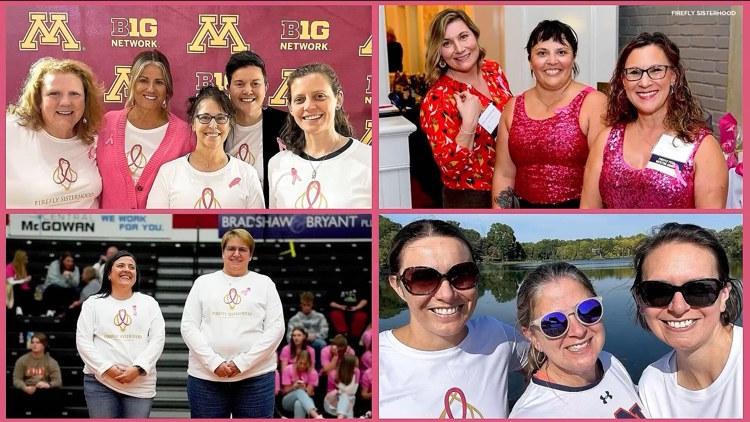 Firefly Sisterhood: Connecting breast cancer patients with mentors nationwide — KARE 11 Local, Hastings Community news