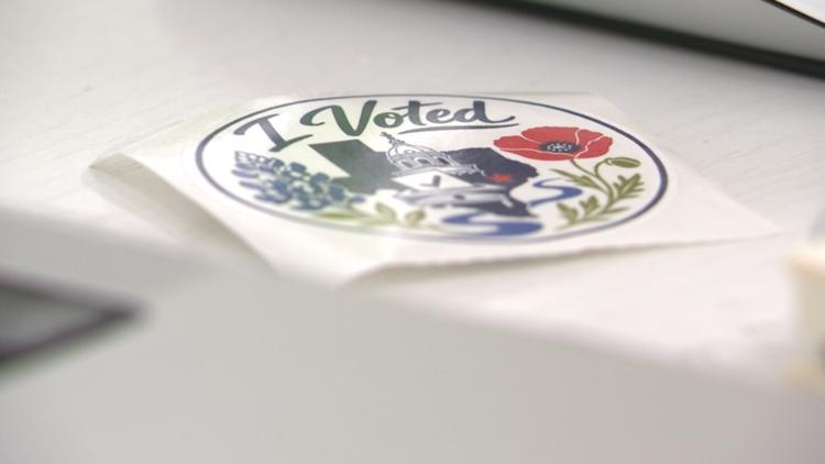 Too young to vote, but making her mark | Williamson County teen designs winning 'I Voted' sticker — KVUE (Austin), Hastings Schools news