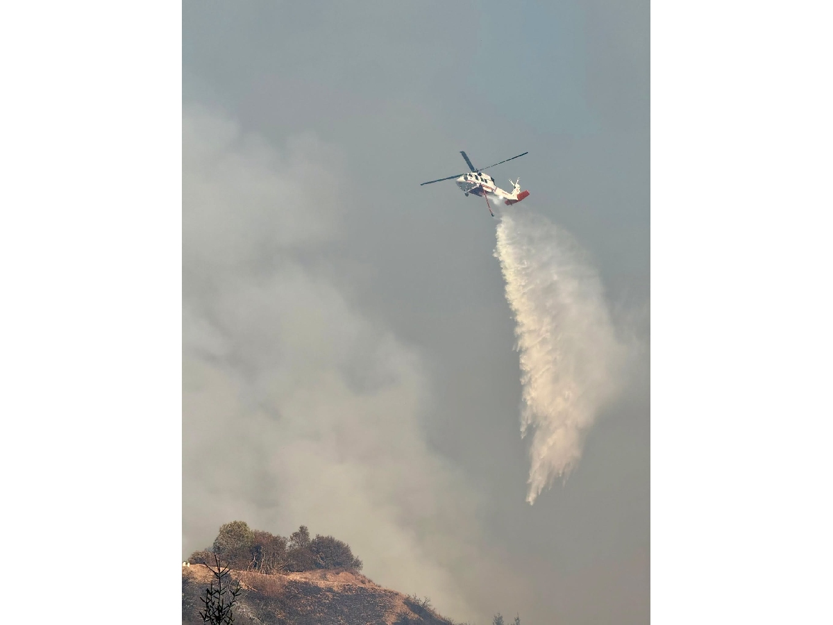 Cooley Blaze Still Burning After Control Fire Spread Beyond Planned Area — Healdsburg Patch, Hastings Community news