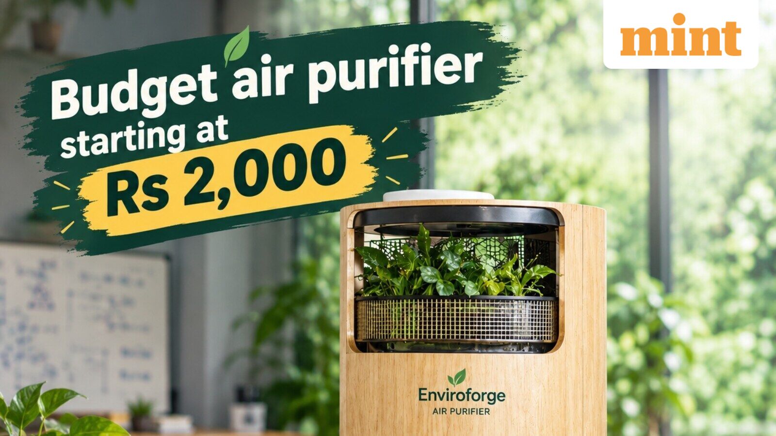 IIT Bombay scholar builds low cost air purifier starting at ₹2,000, can bring down AQI by 85% - How he did it? Details — Mint India, Hastings Technology news